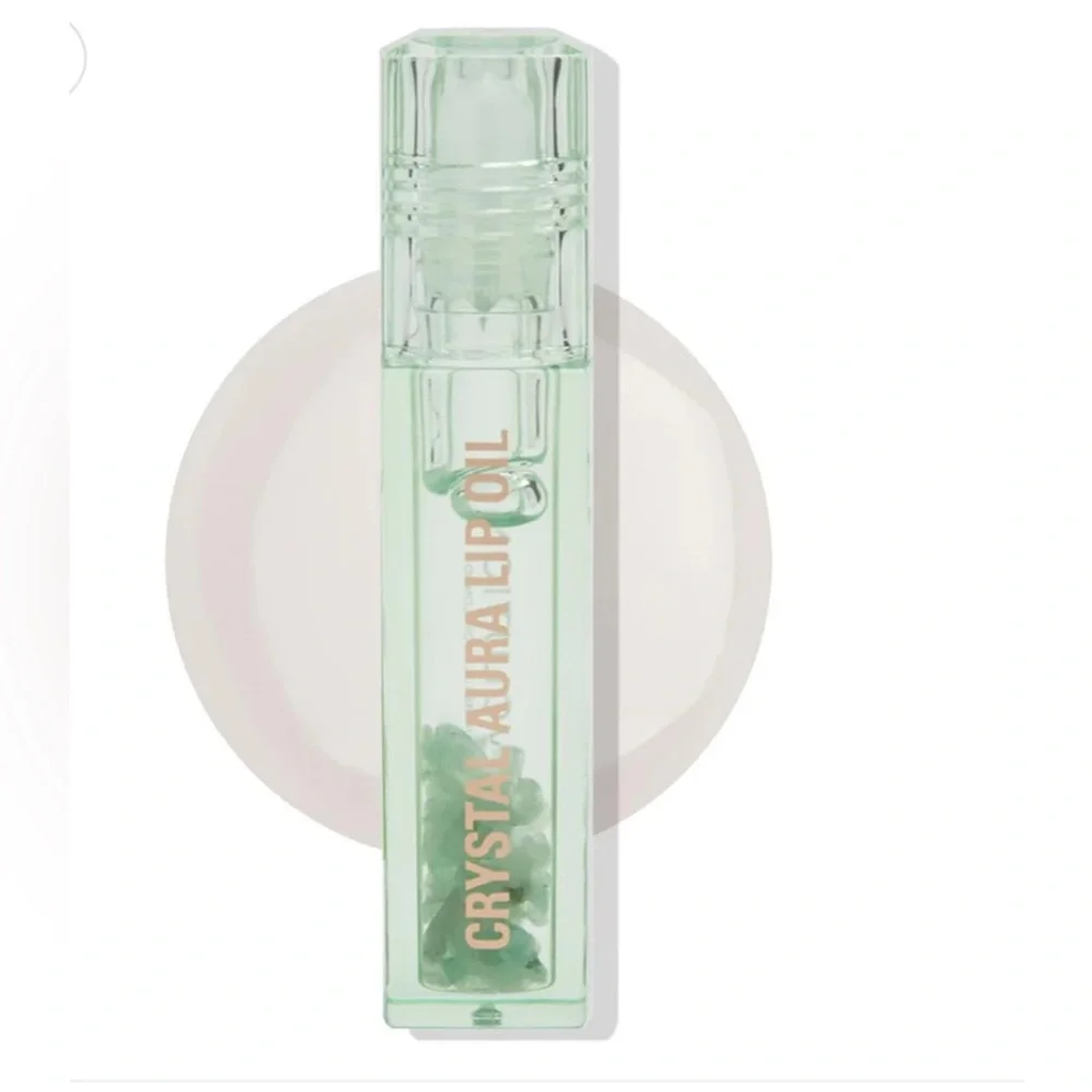 MAKEUP REVOLUTION Aventurine crystal lip oil‎ with chia seed oil New